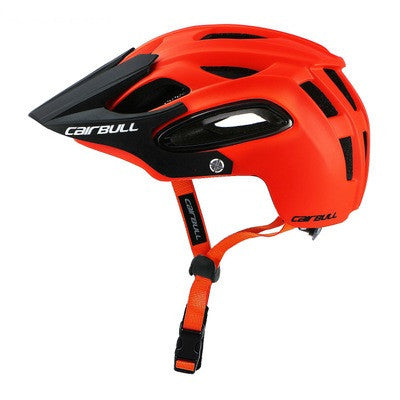 Bicycle cycling helmet Orange red