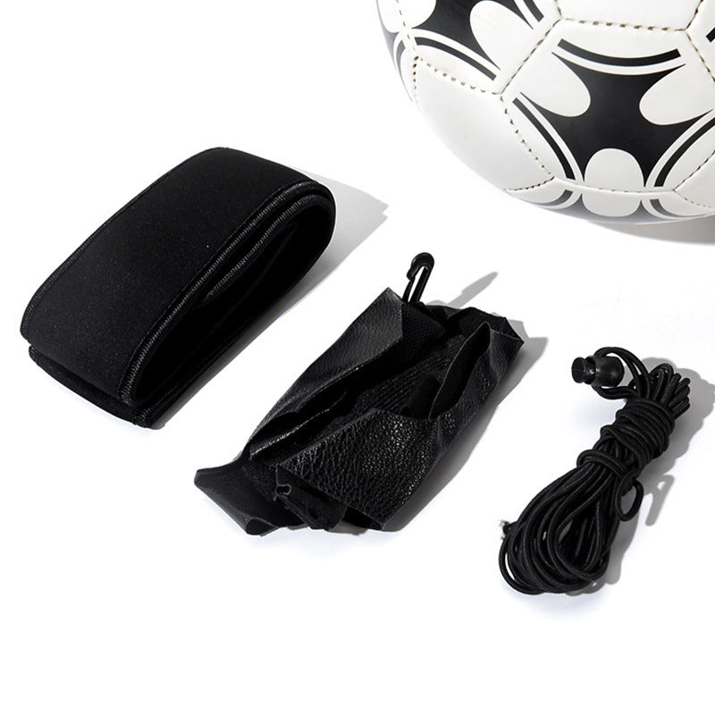 Soccer Training Sports Assistance Adjustable Football Trainer Black