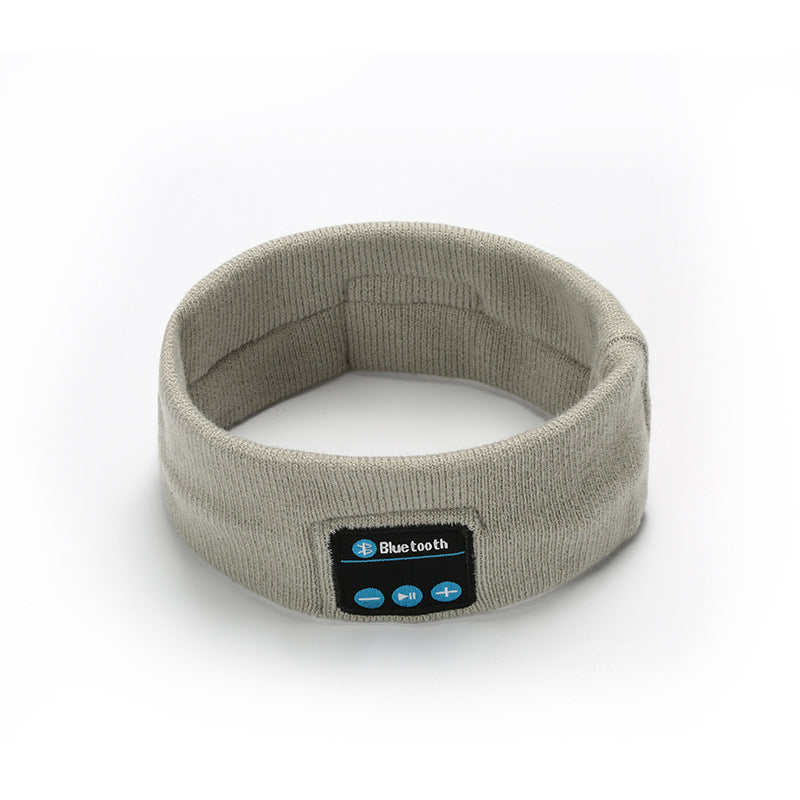 Wireless Bluetooth Headband Outdoor Fitness Yoga Headband Grey1