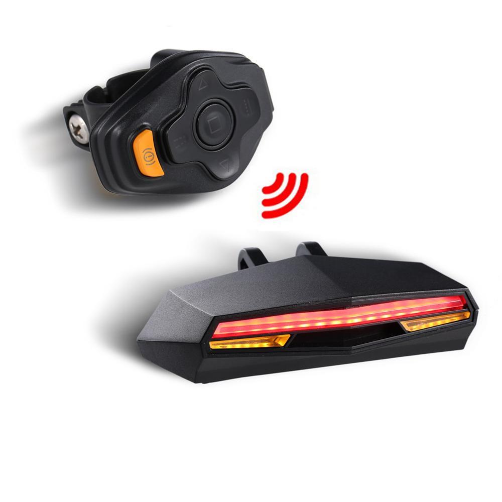 Smart LED Wireless Tail Light Yellow button