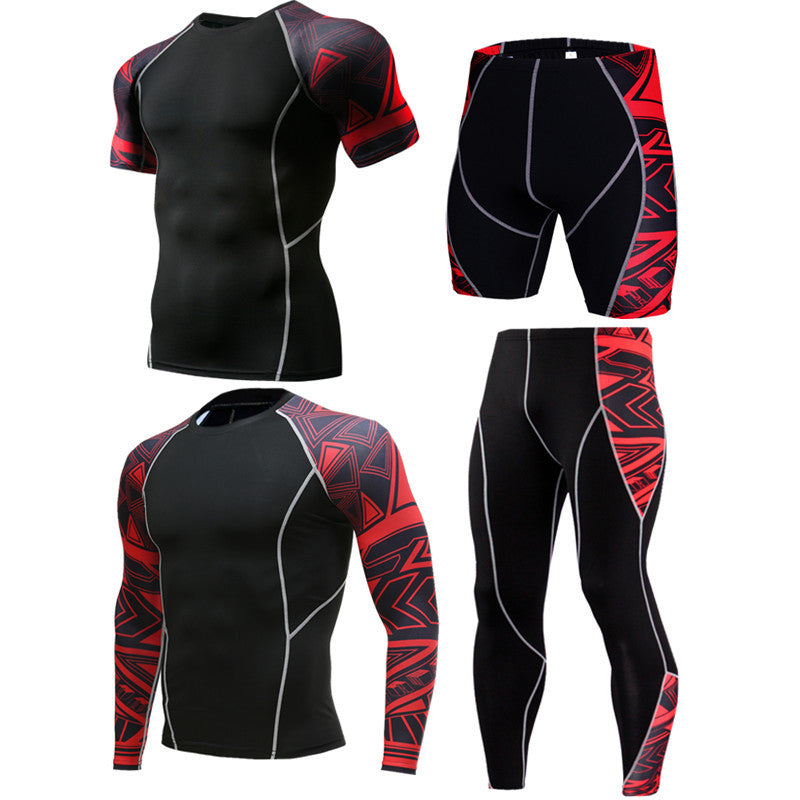 Sportswear quick-drying running suit Q4 pcs