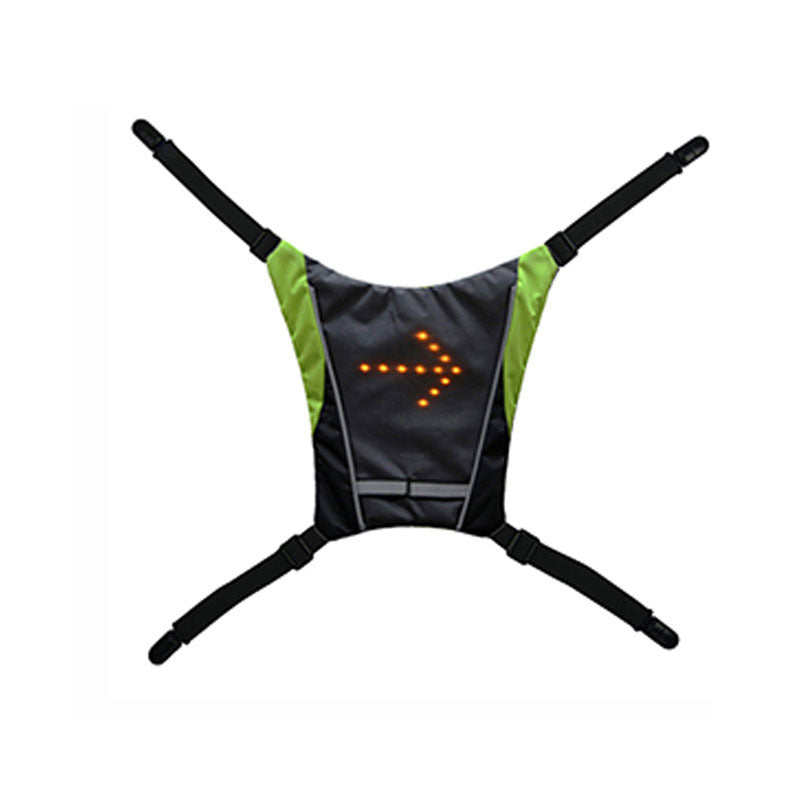 LED Signal Vest darkGrey