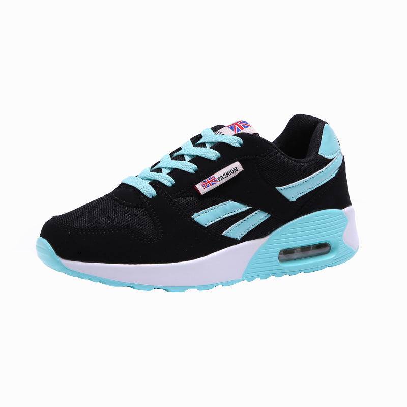 Summer Air Cushion Shoes Sport Women Sneakers Sport Breathable Running Shoes Womens Sports Shoes Green