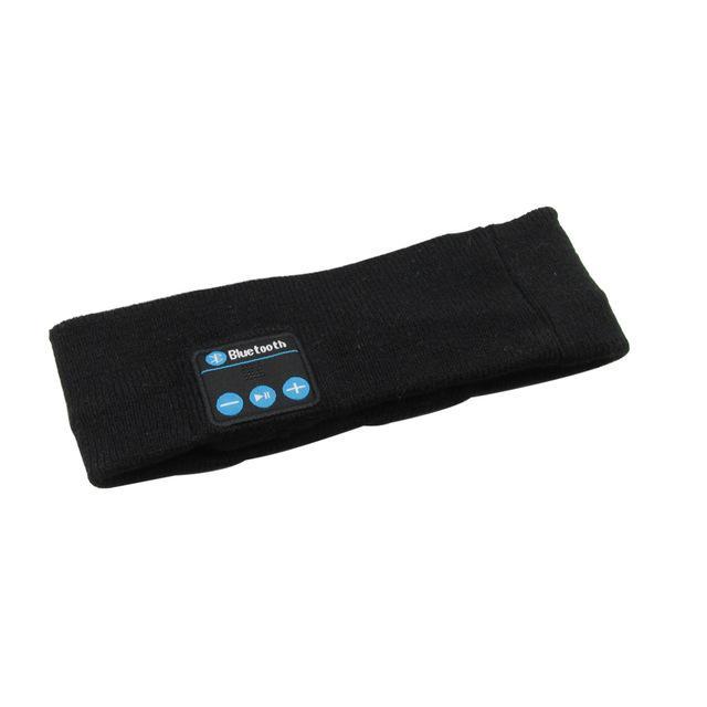 Wireless Music Headband Black