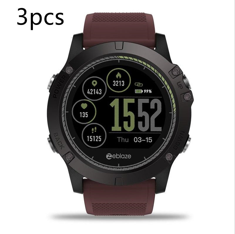 Tactical SmartWatch V3 HR 3PCs Red