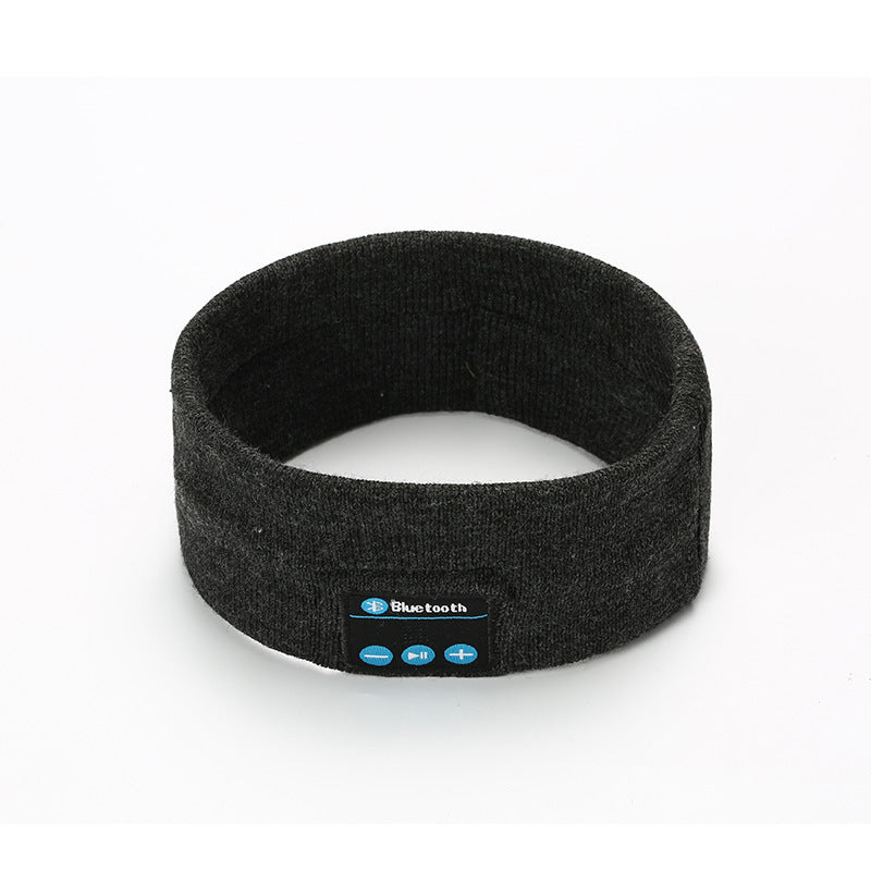 Wireless Bluetooth Headband Outdoor Fitness Yoga Headband Dark Grey1