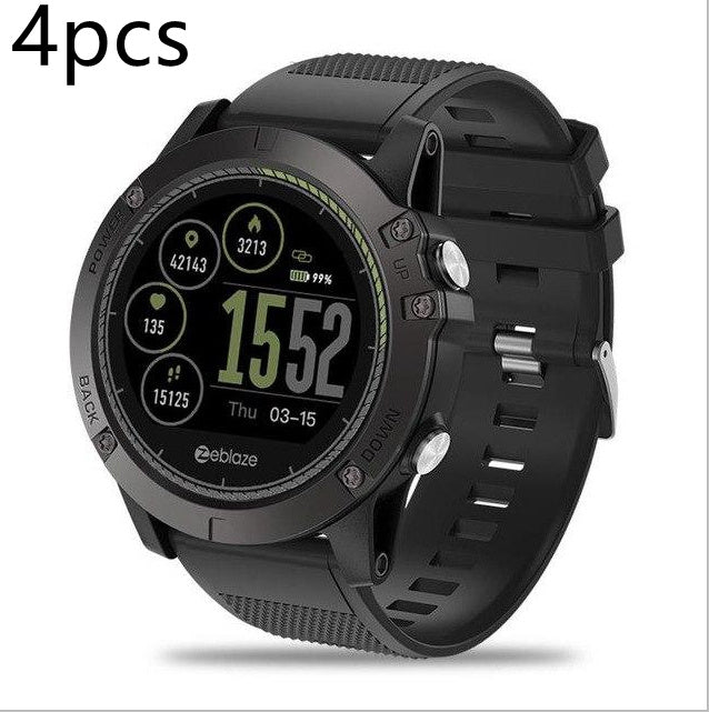 Tactical SmartWatch V3 HR 4PCs Black