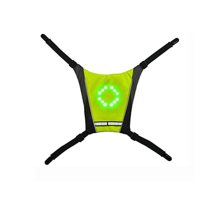 LED Signal Vest green