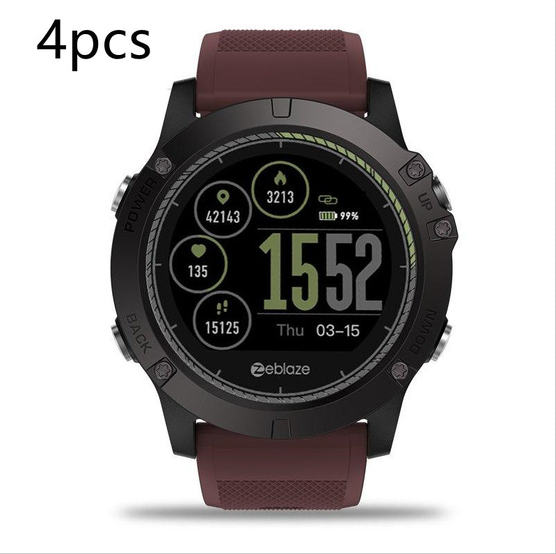 Tactical SmartWatch V3 HR 4PCs Red