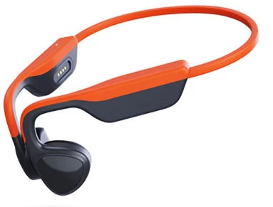 Wireless Bone Conduction Headphones Orange